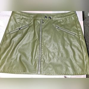 Wild Fable Faux Leather Skirt
